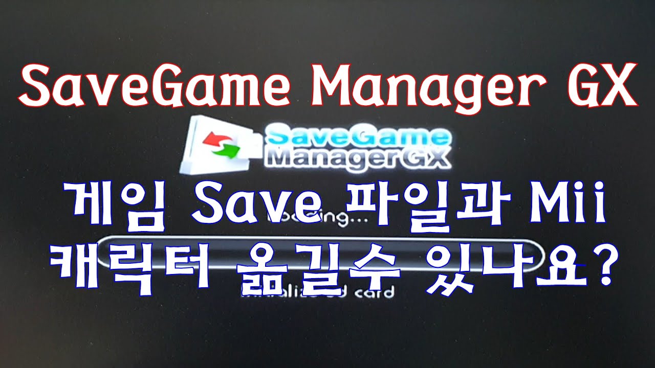 savegame manager gx wii save data not showing up